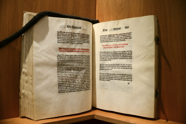 Original des Bayerischen Reinheitsgebotes von 1516