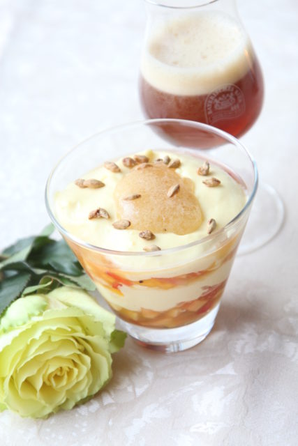 Biercreme mit Fruechten der Saison_1
