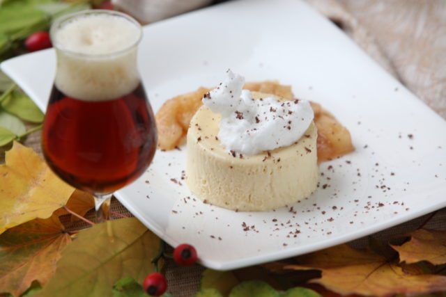 Bockbierparfait mit Apfel-Ingwer-Sauce_02
