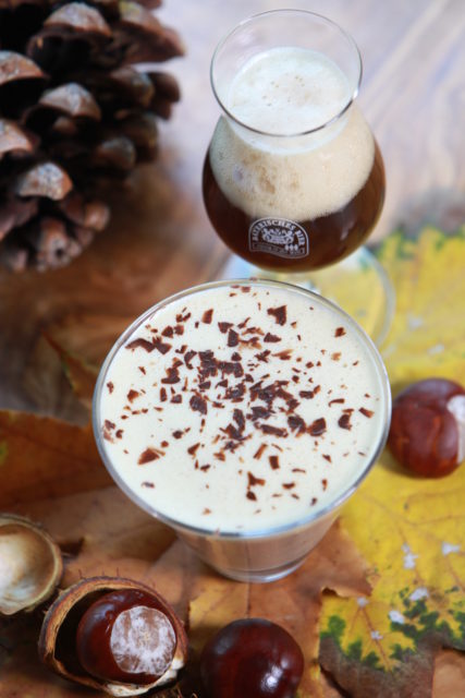 Lebkuchenmousse mit Eisbock-Sabayon-1