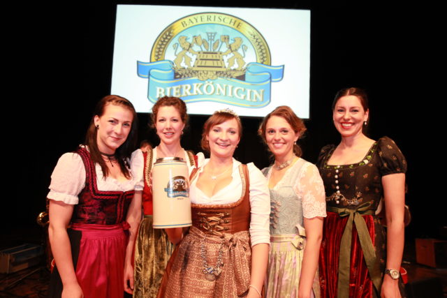 1BayBierKö FranziskaSirtl-2BayBierkö Barbara Stadler-amtierende BayBierko Tina-Christin Rüger- 4BayBierKö MariaKrieger- 3BayBier Barbara Hostmann (vlnr)
