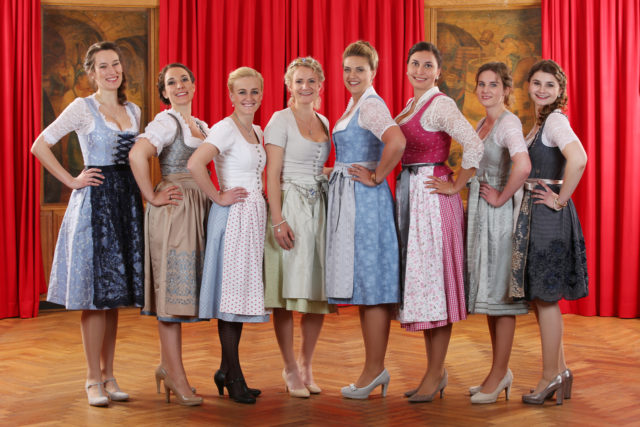 Die sieben Finalistinnen