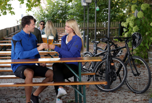 Radfahren Herbst 1