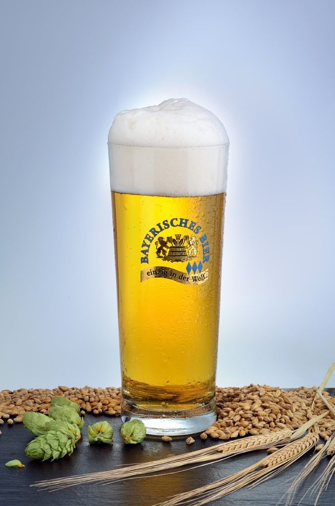 Lager/Hell und Export - Bayerisches Bier