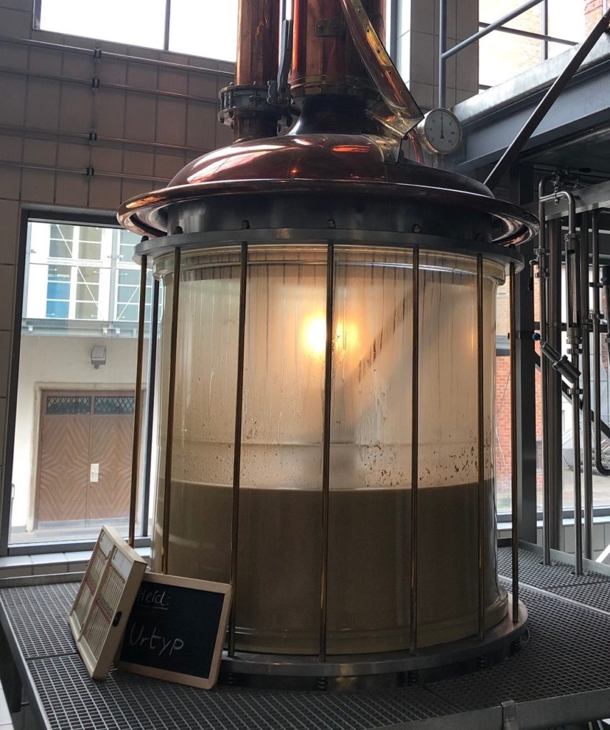 Bayerisches Bier in einem Sudhaus