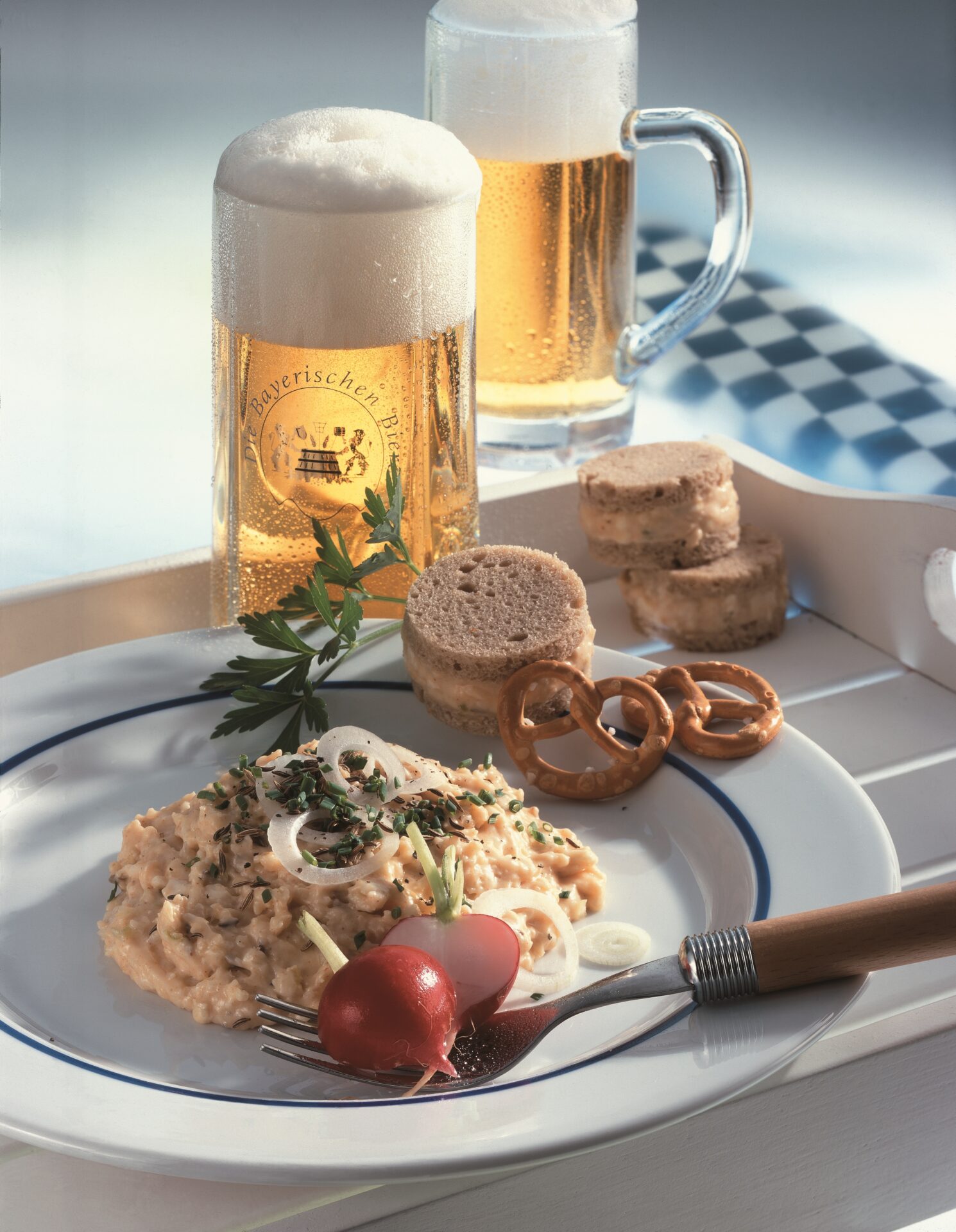 Bier und Käse - Bayerisches Bier